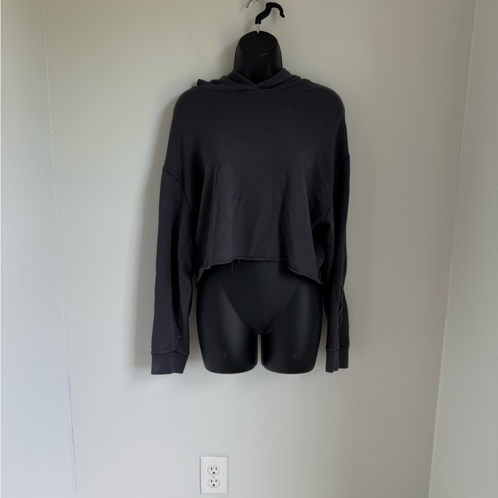 Love Pink Gray Lightweight Hoodie Size M